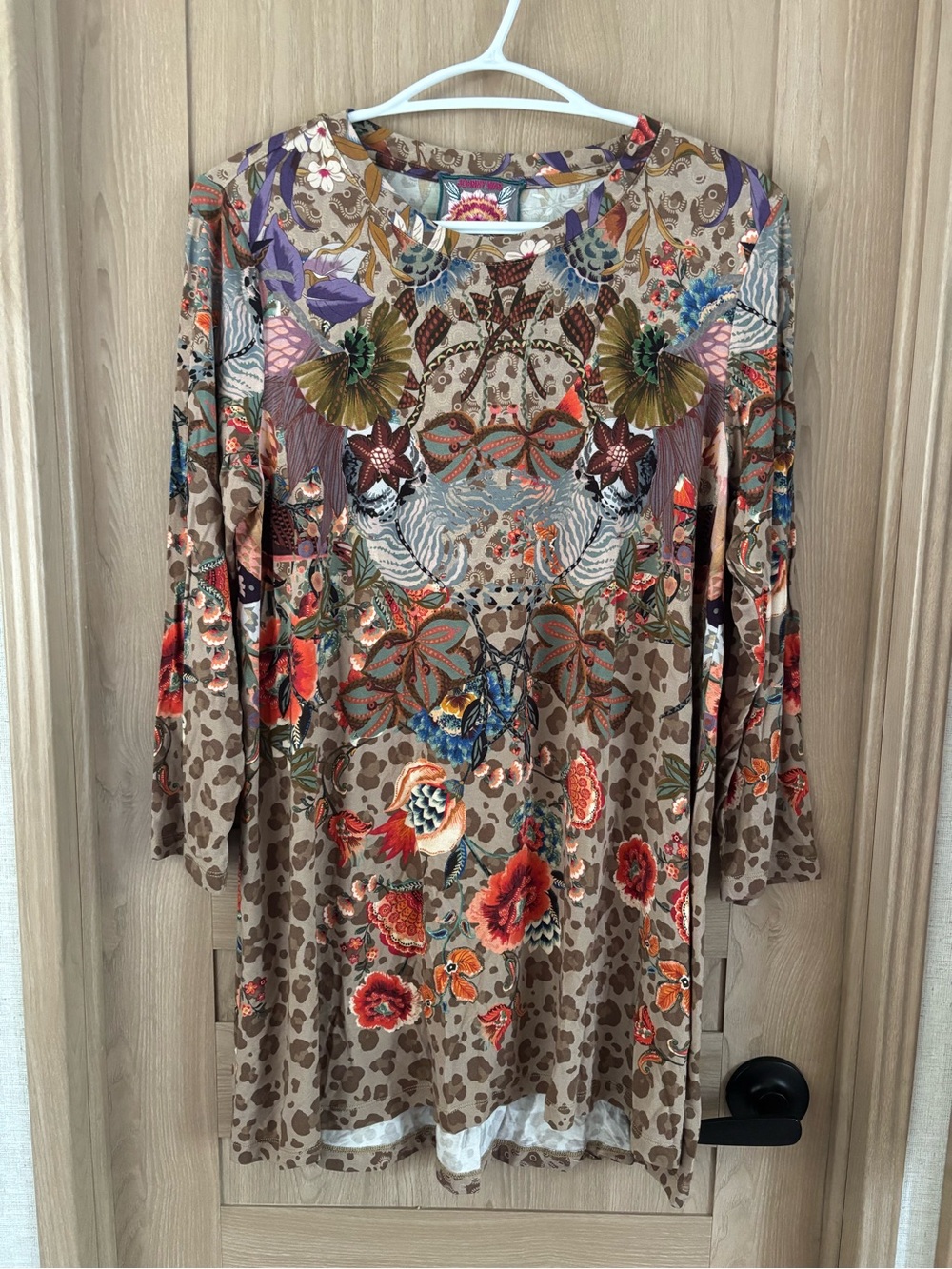 Johnny Was Floral Top Size M Boho